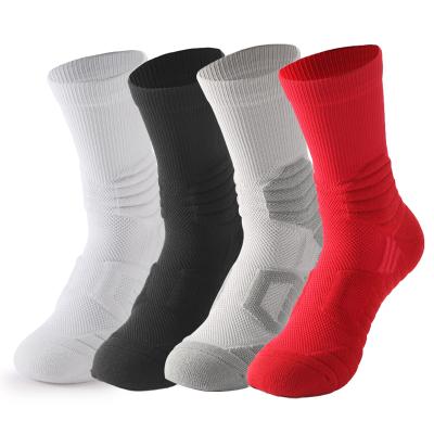 China Basketball Disposable Solid Outdoor Socks Terry Towel Single Color for sale