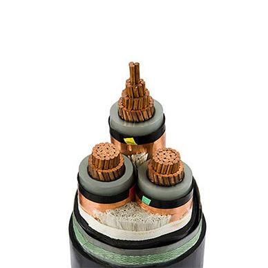 China Construction 3 cores xlpe insulated pvc sheathed armored medium voltage power cable for sale