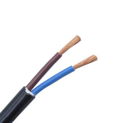 China Building construction housing use 2 core electric coper electric wire pvc for sale