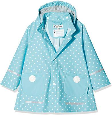 China Bachelorette Waterproof Clothing High Quality Hoodies Girl Raincoat Polka Dot Colored Pu Raincoat for sale