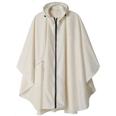 China Adult 100% Hooded Waterproof Jacket Poncho Jacket Polyester Rain Coat Singlet Rainwear With Pocket Rain Coat for sale