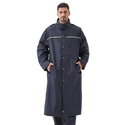 China Custom Made Cheap High Quality Safety Reflective Raincoat Bachelor's Rainwear Raincoat for sale