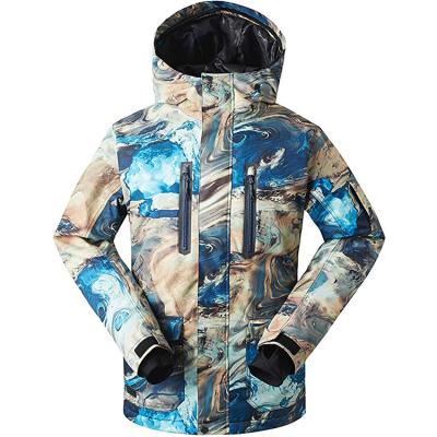 China Waterproof Winter Sports Suits Hot Sale Mens Colorful Ski Jacket for sale