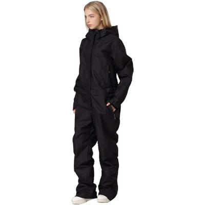 China Waterproof Customizable Perfect Women's One-Piece Ski Suit With Zipper for sale