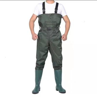 China 3.5mm Neoprene With Camouflage Fabric Noly PVC Custom Wholesale Fishing Waterproof Breathable Rubber Waders for sale