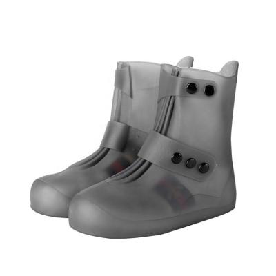 China Fashionable High Quality Transparent Waterproof Clear Rain Boots Anti-odor Rain Boots for sale