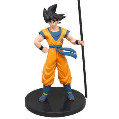 China Model Decoration Collection Toy Action Figure Toy Anime Super Saiyan Figure Goku Cartoon Character for sale