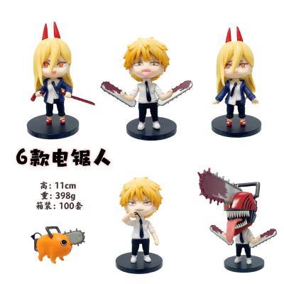 China Cartoon Toy Japanese Anime Chainsaw Man Figure Pava Blood Demon Man Anime Figure Collection Doll Toys for sale