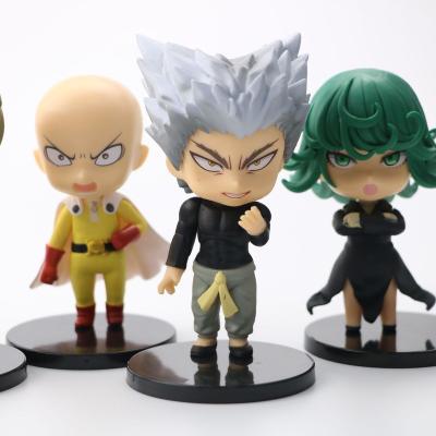 China Cartoon Toy Anime Figure One Punch Man Action Figure Mini Posket Genos Teacher Saitama Figure Model Toy Doll for sale