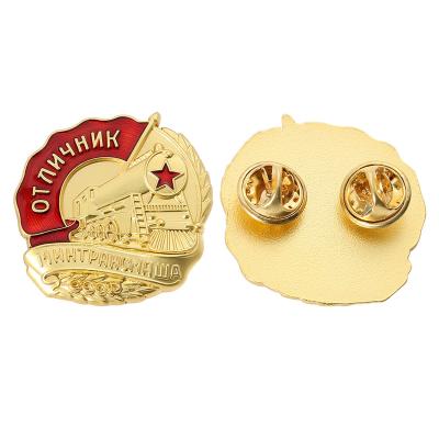 China Pin Metal Manufacturer Custom Navy Safety Gold Metal 3D Zinc Alloy Bronze Copper Silver Enamel Military Souvenir Challenge Brooch Pin for sale