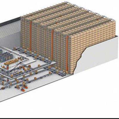 China warehouse automation equipment automate racks system; ‰ ¤ 8000kg/layer and customized for sale