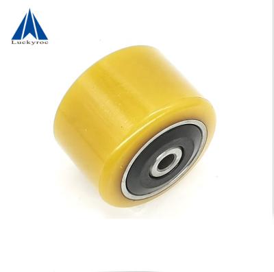 China Rigid Forklift Load Roller Wheel 0039903512 For Linde for sale