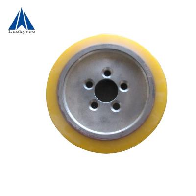 China Rigid Forklift Caster Drive Wheel For Linde 0039933800 for sale