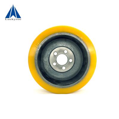 China Construction worksÂ   Forklift Polyurethane Wheel PU Wheel Drive Wheel for sale