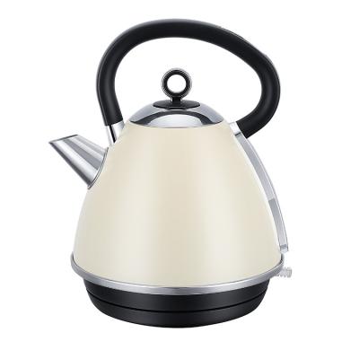 China CE Stainless Steel CB Home Appliances Low Rotation Home Portable Water Tea 360 Degree Kitchen Electric Kettle for sale