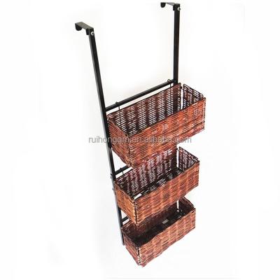 China Holly And Martin Hazel Viable Over-The-Door 3-Tier Basket Storage Set for sale