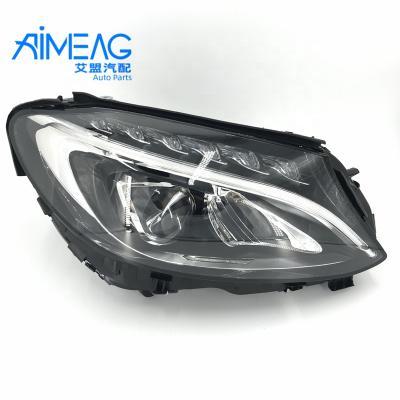 China Led full LED headlight assembly W205 204 C180 C200 C280 C300 C63 low to high headlight assembly W205 204 C180 C200 C280 C300 C63 for sale