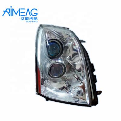 China Led Ca di llac SLS half headlight assembly 2007-12 with hernia double lens original factory parts SLS headlight for sale