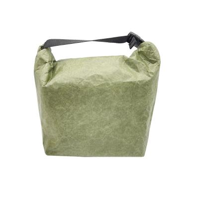 China Customized Logo Aseptic Hot Selling SINGLE Trend Packaging Bag Eco-friendly Paper Bag For Food Taking for sale