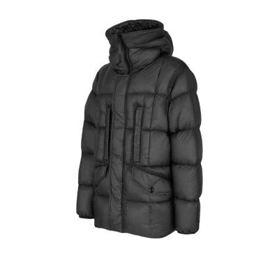 China Fashion Breathable Casual Luxury Men's Long Down Jacket Winter Jacket With A Hat for sale