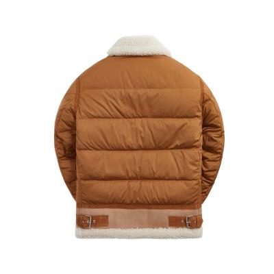 China Chinese popular factory waterproof popular hot sale fashionable men's jackets lamb woolen coat for sale