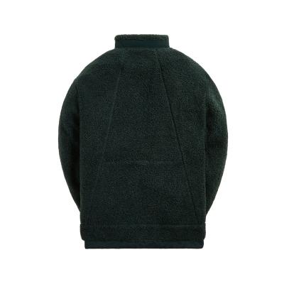 China Constantly popular luxury and high quality breathable green white lamb wool coats for men for sale