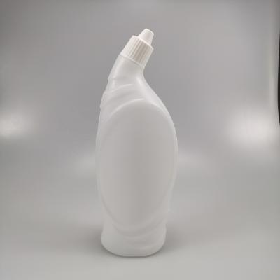 China Botella de limpieza de inodoros de 750 ml de HDPE para la taza de inodoros Tipo de sellado del detergente y tapa de tornillo en venta