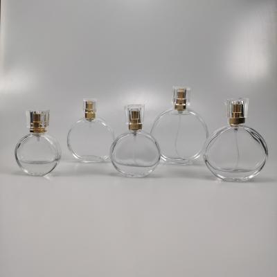 China 25ml 30ml 50ml 100ml Glass Perfume Bottle with Spray Atomizer Exquisite Craftsmanship for sale