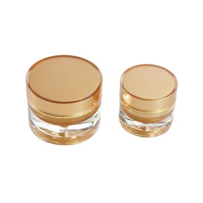 Chine Bouteille personnalisée couleur acrylique contenant cosmétique crème pot pour la forme unique de luxe à vendre