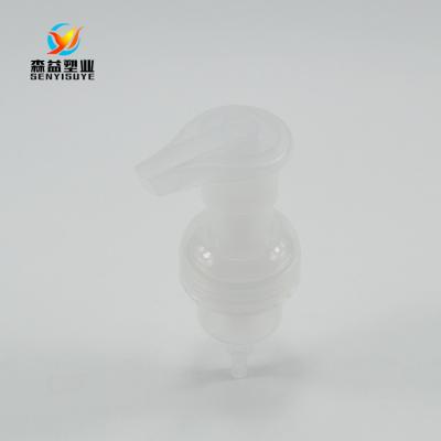 China PP materiaal 40/400 schuimzeeppomp dispenser voor vloeibare zeepflessen 100% inspectie Te koop