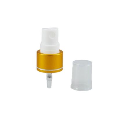 China 18 20 24 28mm Small Plastic Aluminium Sprayer Fine Mist Sprayer with Transparent Cover for sale