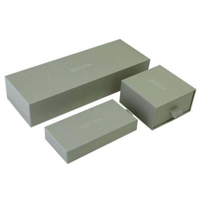 China Custom Printing Hard Rigid Cardboard Sleeve Drawer Box with inside Sliding Box for sale