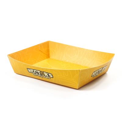 Κίνα CMYK or Panton Printing Kraft Paper Food Tray for Snacks and Cakes προς πώληση