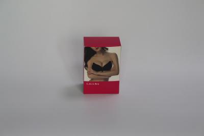 China Custom Recycled Material Gift Paper Box For Underwear / Sexy Bra for sale