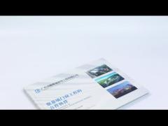 Custom Printing Service Hardcover Company Brochure