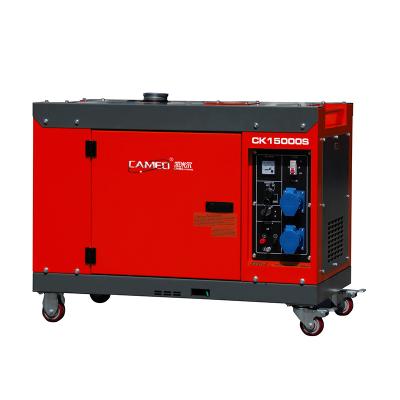 China 12kw 12kVA 13kw 13kVA 50Hz/60Hz Silent Diesel Genset Price of Soundproof Diesel Electric Genset for Sale (CK15000S) 1220x 670x 875 for sale