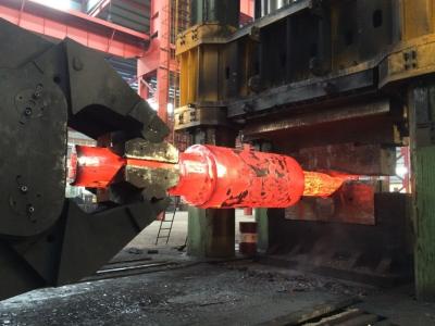 China Custom 42CrMo4 Marine Boat Rudder Open Die Shaft Forging , 18000mm Length for sale