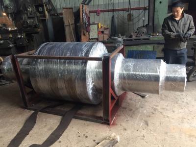 China Roller Forged Monoblock Machined Forgings For Roller Press Grinding Rolls for sale