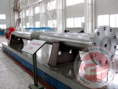 China Open Die Shaft Marine Rudder Spindle Forging With Carbon Manganese Steel for sale