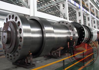 China Custom Water Turbine Forged Spindle Large Forging Shaft EN ASTM GB ISO for sale