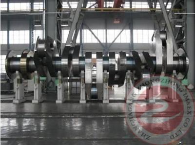 China EN ISO Diesel Engine Crank Shaft Forging Medium Speed LR KR NK , 2nd Heat Treatment for sale