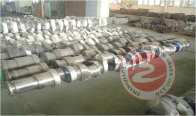 China Locomotive Industrial Crankshaft Forging Alloy Steel With Heat Treatment Process for sale