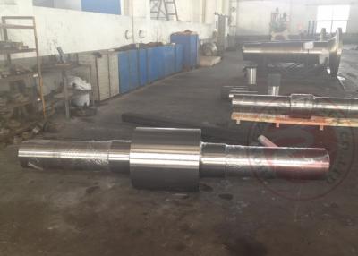 China 100 Ton Wheel Shaft Open Die Free Forging Mining Machinery Parts , Stainless Steel for sale