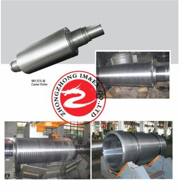 China Large Alloy Steel Roller Forging 20CrMnMo Cr5 , Forged Roll Din Standard for sale