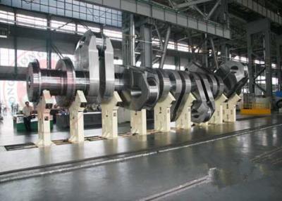 China Alloy Steel Crankshaft Forging For Slow Speed Diesel Engine , ASTM ISO Shaft Forging for sale