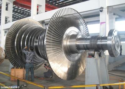 Chine Pièce forgéee mécanique de rotor de turbine à vapeur pour grande/petite unité de turbine à gaz à vendre