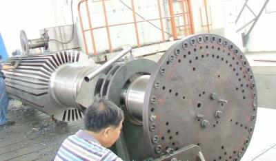 China Indústria pesada ASTM/RUÍDO do rotor do gerador do forjamento do rotor de turbina do vapor da grande capacidade à venda