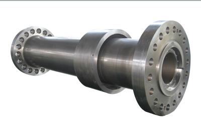 China Hydropower Spindle Single / Double Flange Forging Siemens Tubular 20SiMn , Alloy Steel for sale