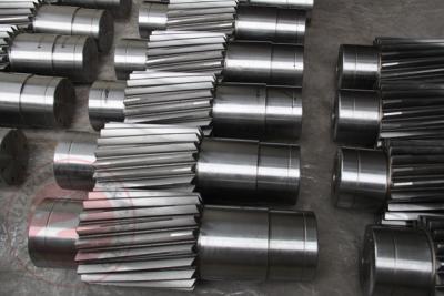 China Hydraulic Press Hardened Steel Gear Shaft Forging , ASTM or ASME Standard for sale