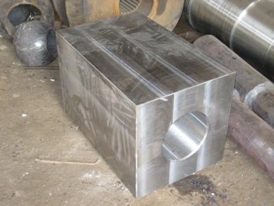 China Hydraulic Press 5CrNiMo Carbon Steel Disc Forging Square Plate For Plastic Mold for sale